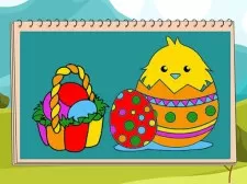 Coloring Book Easter